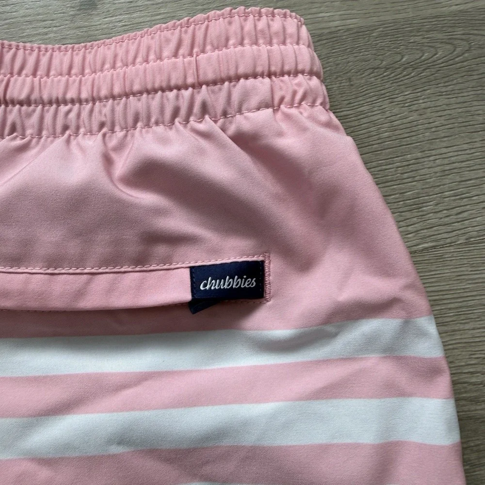 Chubbies The On The Horizons Swim Trunks Men Men`s XL Bathing Suit Short 5.5